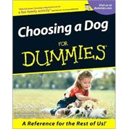 Choosing a Dog For Dummies