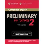 Cambridge English Preliminary for Schools 2 Student's Book + Answers