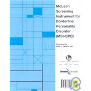 McLean Screening Instrument for Borderline Personality Disorder (MSI-BPD)
