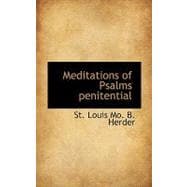 Meditations of Psalms Penitential