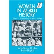 Women in World History: v. 1: Readings from Prehistory to 1500