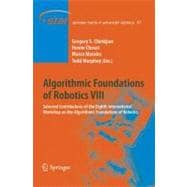 Algorithmic Foundation of Robotics VIII