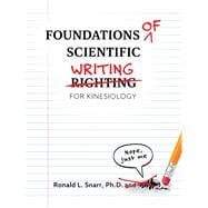 Foundations of Scientific Writing for Kinesiology,9798823363112