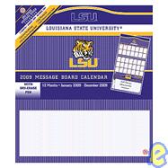 Louisiana State University 12-Month 2009 Message Board Calendar