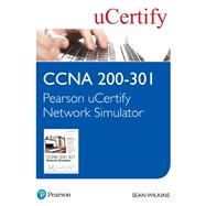 CCNA 200-301 Pearson uCertify Network Simulator Student Access Card