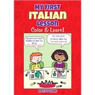 My First Italian Lesson Color & Learn!