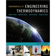 Fundamentals of Engineering Thermodynamics, 9th Edition WileyPLUS Single-term