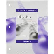 Student Workbook for Physics for Scientists and Engineers A Strategic Approach, Vol. 3 (Chs 20-24) book cover, ISBN 9780321753120