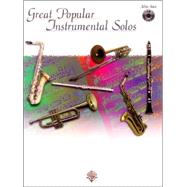 Great Popular Instrumental Solos: Alto Sax