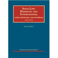 Sales Law(University Casebook Series)