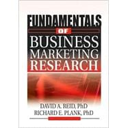 Fundamentals of Business Marketing Research