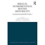 Biblical Interpretation Beyond Historicity