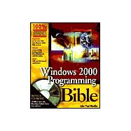 Windows 2000 Programming Bible