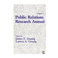 Public Relations Research Annual: Volume 1