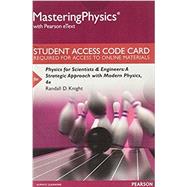 Mastering Physics with Pearson eText -- Instant Access -- for Physics for Scientists and Engineers: A Strategic Approach with Modern Physics
