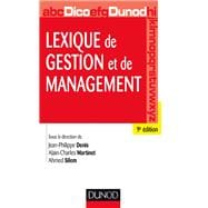 Lexique de gestion et de management - 9e éd.