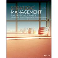 Strategic Management Concepts and Cases