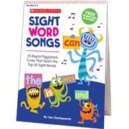 Sight Word Songs Flip Chart & CD 25 Playful Piggyback Tunes That Teach the Top 50 Sight Words