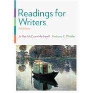 Readings for Writers (AP® Edition), 15e