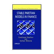Stable Paretian Models in Finance