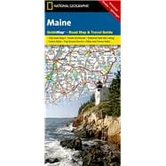 National Geographic Guide Map Maine