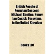 British People of Peruvian Descent