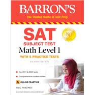 SAT Subject Test Math Level 1 with 5 Practice Tests