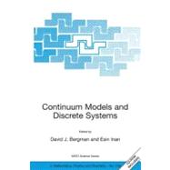 Continuum Models And Discrete Systems