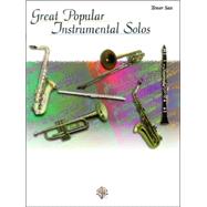Great Popular Instrumental Solos: Tenor Sax
