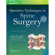 Operative Techniques in Spine Surgery