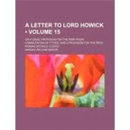 A Letter to Lord Howick