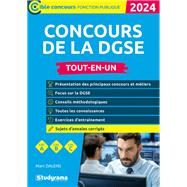 Concours de la DGSE - Tout-en-un - Catégories A, B et C - Édition 2024