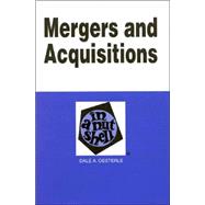 Mergers and Acquisitions in a Nutshell: Mergers and Acquisitions