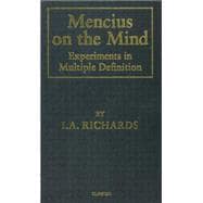 Mencius on the Mind: Experiments in Multiple Definition
