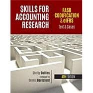Skills for Accounting Research, 4e