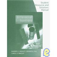 Student Solutions Manual for Zill/Cullen’s Differential Equations with Boundary-Value Problems, 7th