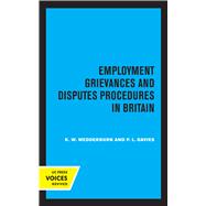 Employment Grievances and Disputes Procedures in Britain