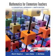 Mathematics for Elementary Teachers: A Conceptual Approach with Mathematics for Elementary Teachers: An Activity Approach with Manipulative Kit and Connect Plus