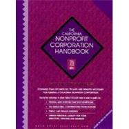 The California Nonprofit Corporation Handbook