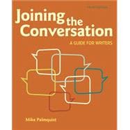 Joining the Conversation A Guide for Writers