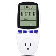 Digital Power Monitor Meter Usage Saving Energy Watt Amp Volt KWh Electricity Analyzer Monitoring Device Equipment System Wall Socket Outlet  (B07M8JKLG5)