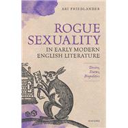 Rogue Sexuality in Early Modern English Literature Desire, Status, Biopolitics