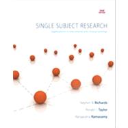 Single Subject Research Applications in Educational and Clinical Settings