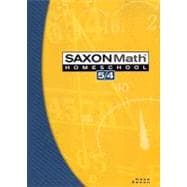 Saxon Math 5/4 Homeschool