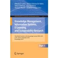 Knowledge Management, Information Systems, E-learning, and Sustainability Research