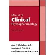 Manual of Clinical Psychopharmacology