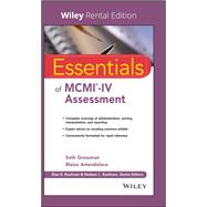Essentials of MCMI-IV Assessment,9781119623175