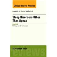 Sleep Disorders Other Than Apnea: An Issue of Clinics in Chest Medicine