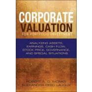 Corporate Valuation for Portfolio Investment Analyzing Assets, Earnings, Cash Flow, Stock Price, Governance, and Special Situations