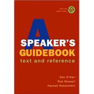 A Speaker's Guidebook; Text and Reference